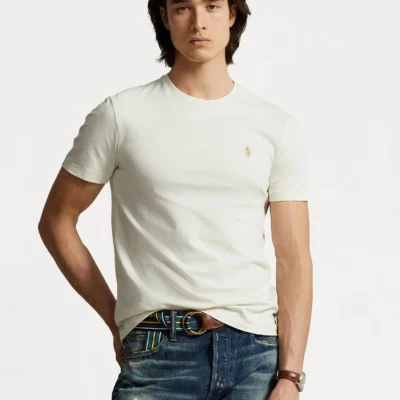 CAMISETA - SSCNCMSLM2-SHORT SLEEVE-T-SHIRT PARCHMENT CREAM