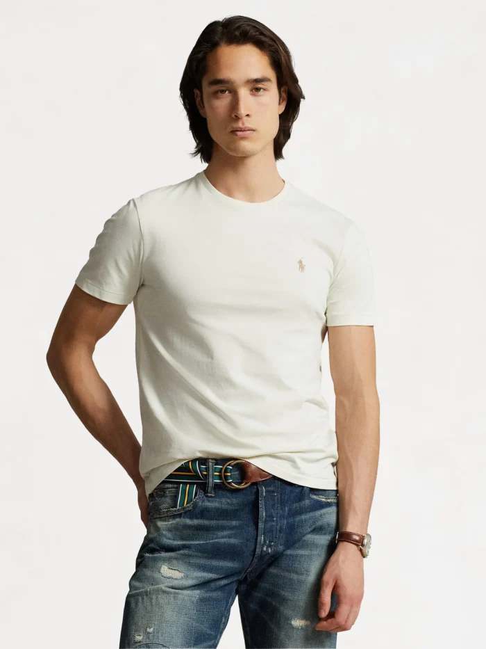 CAMISETA - SSCNCMSLM2-SHORT SLEEVE-T-SHIRT PARCHMENT CREAM
