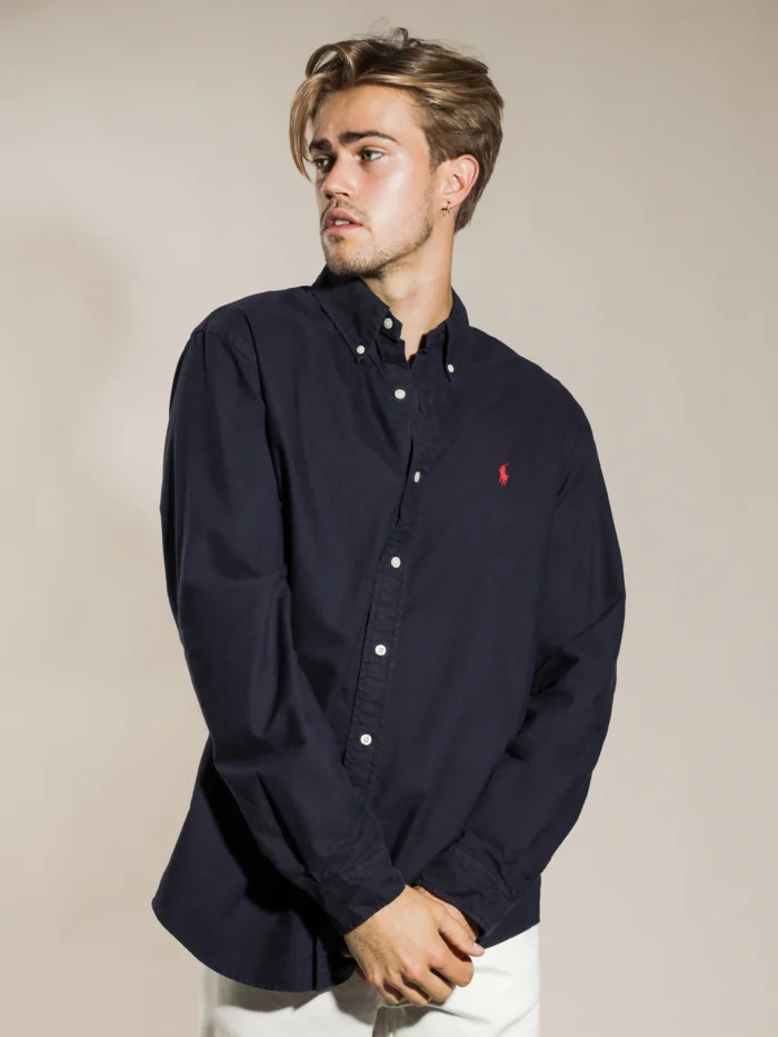 Camisa W/L - Polo - Cu Bd Poc Sp-Long Sleeve-Sport Shirt - Imagen 2