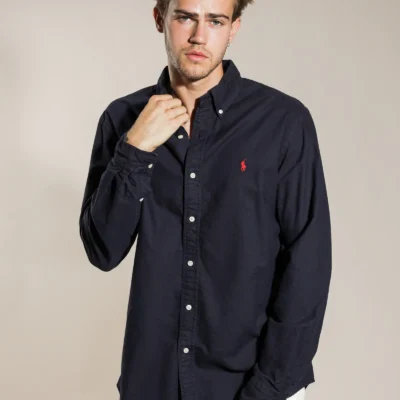 Camisa W/L - Polo - Cu Bd Poc Sp-Long Sleeve-Sport Shirt