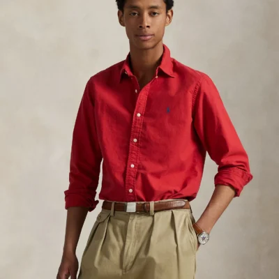 CAMISA MANGA LARGA -SPORT SHIRT (New Brick/Active Royal/New Forrest/Chocolate Mousse)