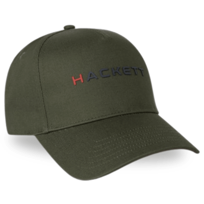 Hackett logo cap harvard (Khaki Green/Navy)