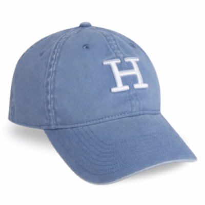 H washed cap