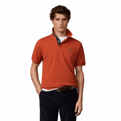 Classic fit short sleeve union jack polo