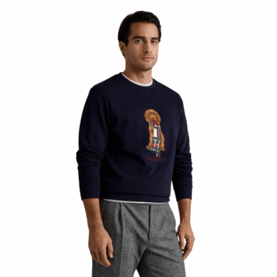 Harry Crew-Neck Sweat Midnight Blue