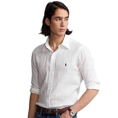 Camisa m/l - polo - cubdppcs-long sleeve-sport shirt white