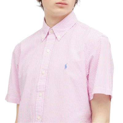 Camisa manga corta pink