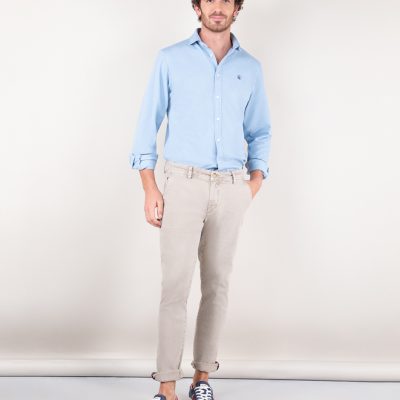 Pantalon casual el ganso beige