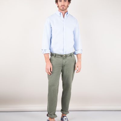 Pantalon casual el ganso verde
