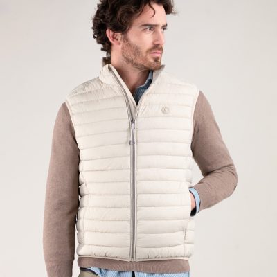 Chaleco el ganso beige