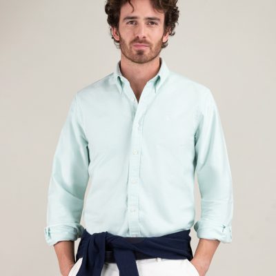 Camisa manga larga el ganso verde