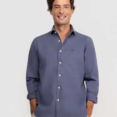 Camisa manga larga el ganso beige