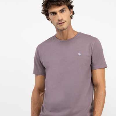 Camiseta el ganso berenjena